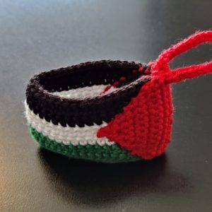 Palestine Flag Keyring Attachment