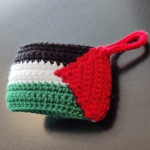 Palestine Flag Keyring Attachment