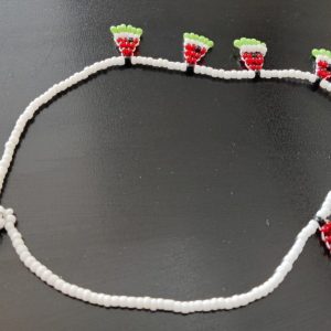 Palestine Watermelon Beaded Necklace